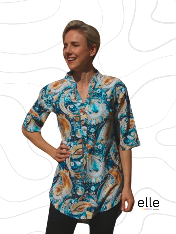 Passionate Paisley Top