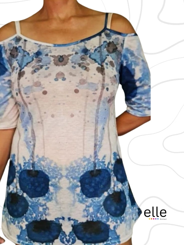 Watercolour Cut-out Top