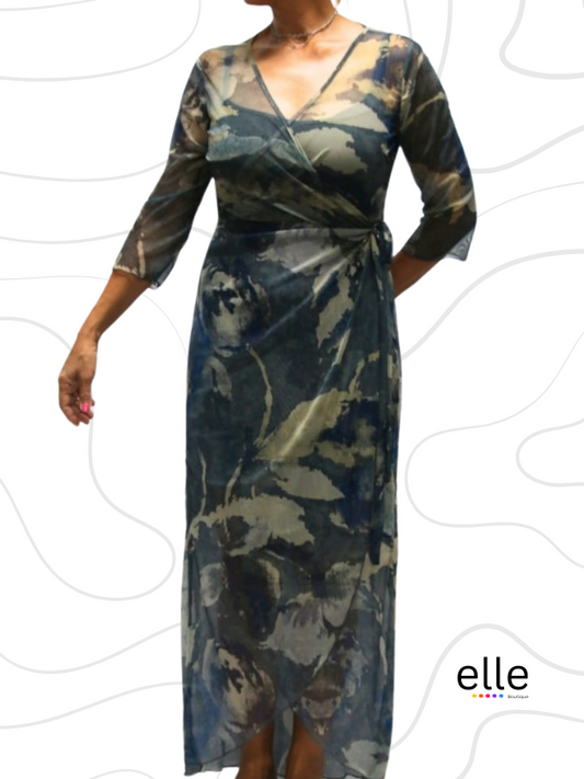 Nile Wrap-around Dress