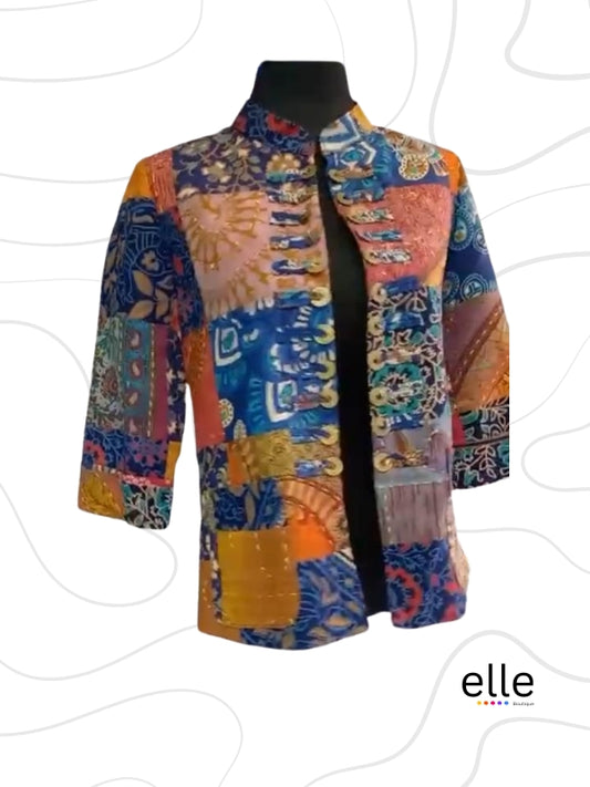 Open color-full Jacket
