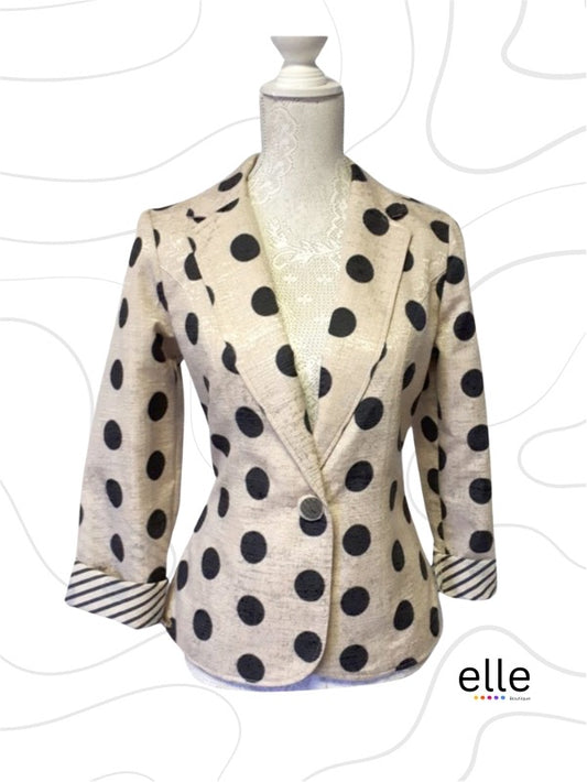 Polkadot Jacket (Black)